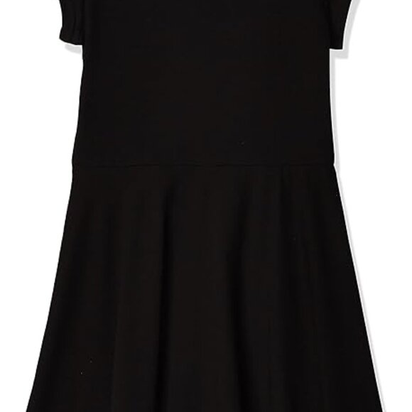 NWT The Children’s Place Black A-Line Knit Dress - Size XXL (16) - Picture 1 of 3